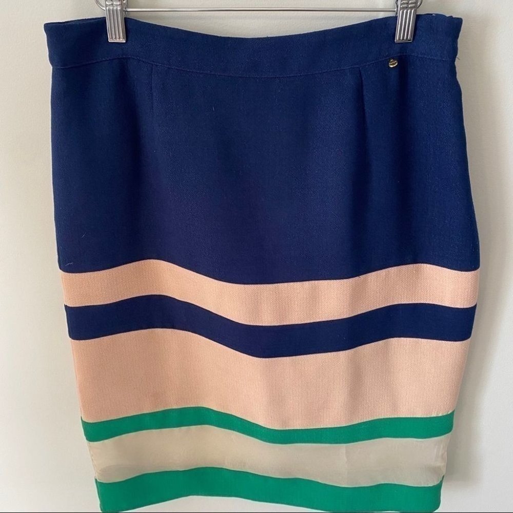 Anthropologie Harlyn Parfait Striped Skirt - Picture 4 of 10